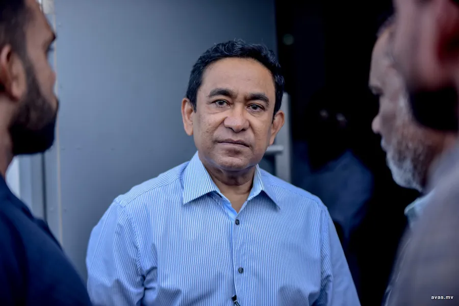 ރައީސް ޔާމީންގެ އިލްތިމާސް، ކުރެވުނު މަސައްކަތެއް ކޮށްދެއްވާ، މުއިއްޒު އިންތިހާބުކޮށްދެއްވާ!
