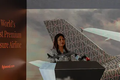 ދުނިޔޭގެ ފުރަތަމަ ލަގްޒަރީ އެއާލައިން “ބިއޯންޑް”: ސިމްޑީއިން ރާއްޖެއަށް ދިން ބޮޑު ފަހުރެއް