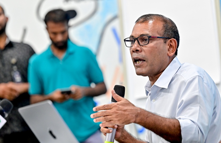 ރައީސް ނަޝީދު ވަކިކުރަން އެމްޑީޕީން ތްރީލައިން ވިޕެއް ނެރެފި
