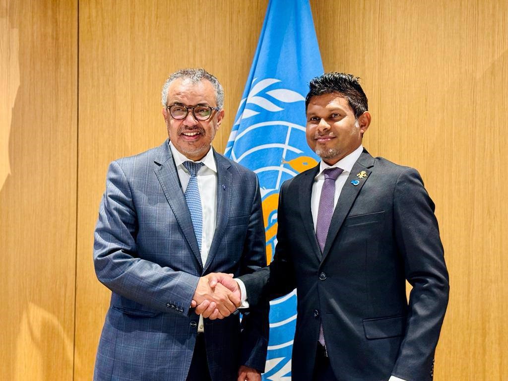 ނައިބު ރައީސް ޑަބްލިޔުއެޗްއޯގެ ޑިރެކްޓަރ ޖެނެރަލްއާއި ބައްދަލުކުރައްވައިފި