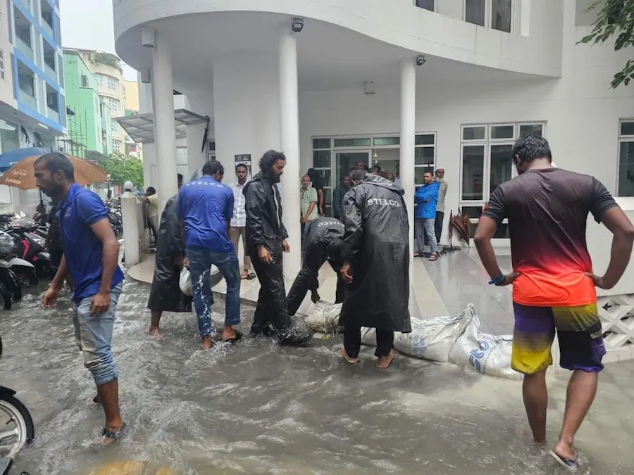 މާލެއަށް މިހާރު ކުރަމުންދާ ވިއްސާރައިގައި ސްޓެލްކޯ މުވައްޒަފުންގެ ނަމޫނާ އެހީތެރިކަން އާންމު ރައްޔިތުންނަށް!