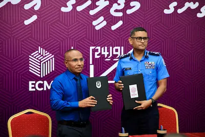 މަޖިލިސް އިންތިހާބުގެ ސަލާމަތީ ކަންކަން ބެލެހެއްޓުމާ ގުޅޭގޮތުން ފަހުމުނާމާގައި ސޮއިކޮށްފި