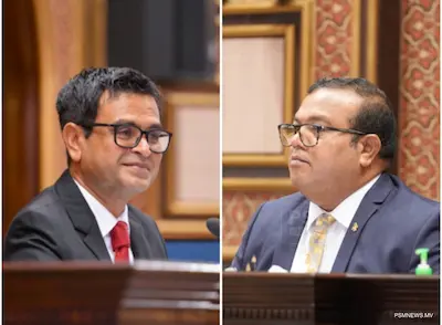 މަޖިލީހުގެ ރައީސް އާއި ނައިބު ރައީސްގެ އިތުބާރު ނެތްކަމުގެ މައްސަލައިގެ ނޯޓިސް ފޮނުވައިފި