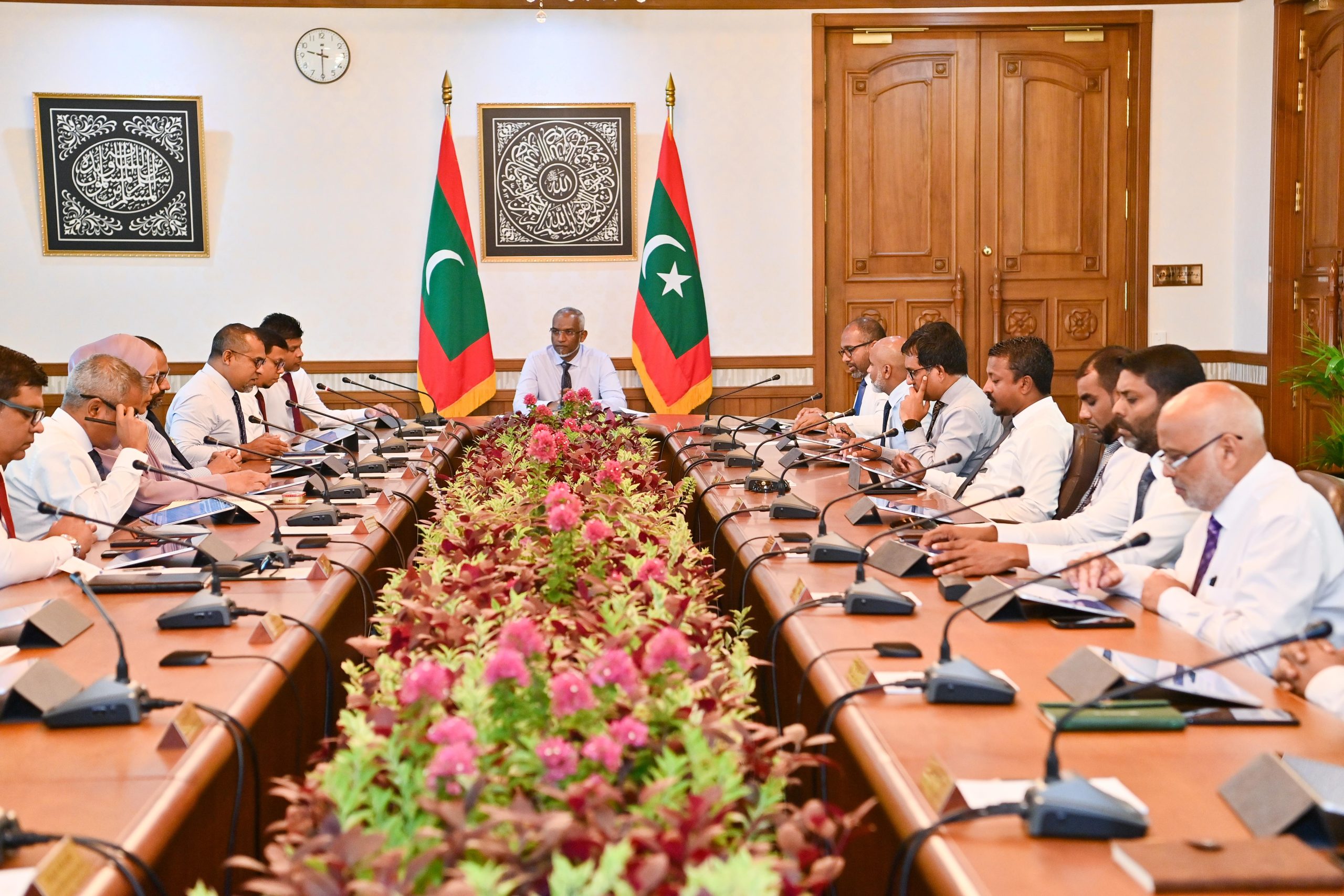 އިންތިހާބު ފަސްކުރުމުގެ ބިލް އަނބުރާ މަޖިލީހަށް ފޮނުއްވައިފި