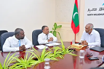ށ. އަތޮޅު ތަރައްގީއަށް ބޭނުންވާ މުހިންމު ކަންކަން ރައީސްއާ ހިއްސާކޮށްފި