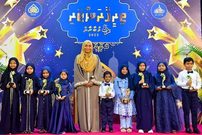 “ތިރީހާ ރަންތަރި” ޤުރުއާން މުބާރާތުގެ ނިންމުން މެޑަމް ސާޖިދާ ޝަރަފުވެރިކޮށްދެއްވައިފި