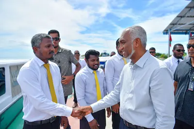 ރައީސް ޑރ. މުއިއްޒު, ފ އަތޮޅުގެ ބައެއް ރަށްތަކަށް ކުރެއްވި ރަސްމީ ދަތުރުފުޅު ނިންމަވާލައްވައިފި