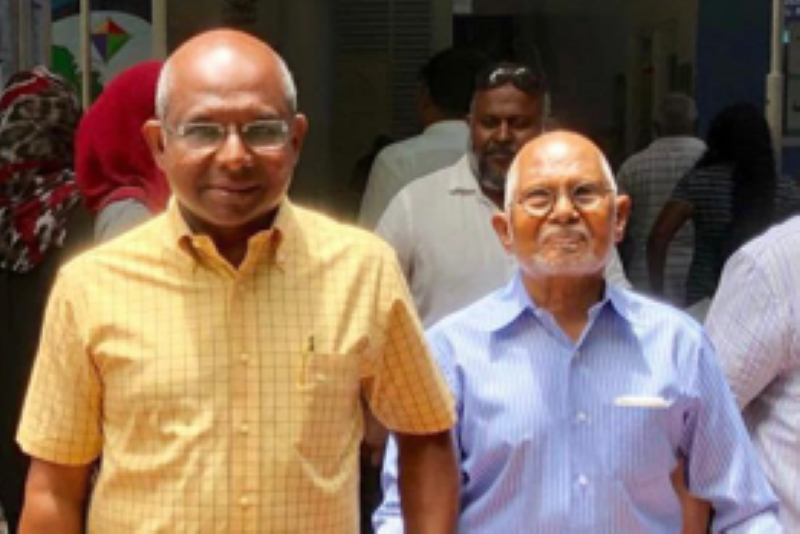 އެމްޑީޕީގެ ރައީސް އަބްދުﷲ ޝާހިދުގެ ބައްޕާފުޅު އައްޝައިޚް މޫސާ ޖަމީލް އަވަހާރަވެއްޖެ
