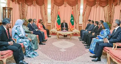 ބޭރު ޤައުމުތަކާ ބައިނަލްއަޤްވާމީ ޖަމްޢިއްޔާތައް ހިމެނޭގޮތަށް ރައީސް 9 ސަފީރުން ޢައްޔަނުކުރައްވައިފި