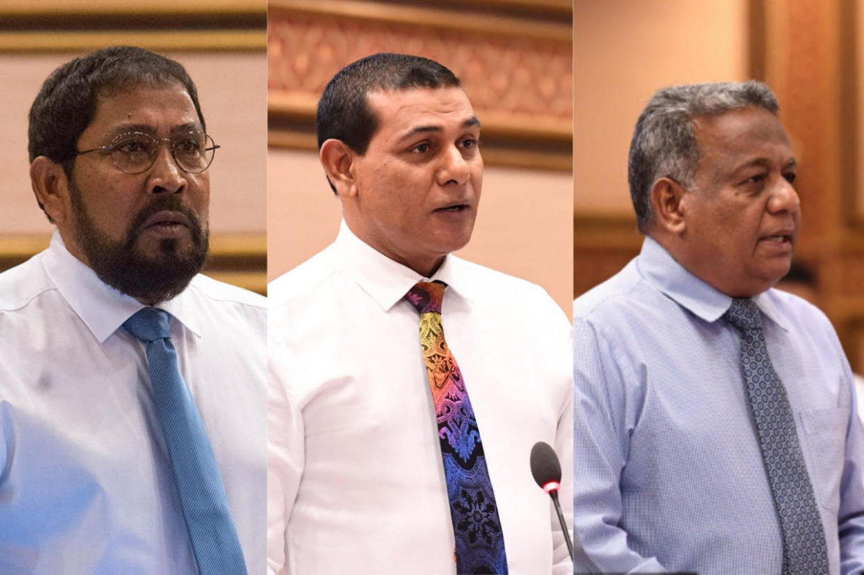 ރިޔާސަތު ބަލަހައްޓާ މެންބަރުން ކަނޑައަޅައިފި، ލިސްޓުގެ ކުރީގައި ސިޔާމް، ގާސިމް އަދި ސަލީމް