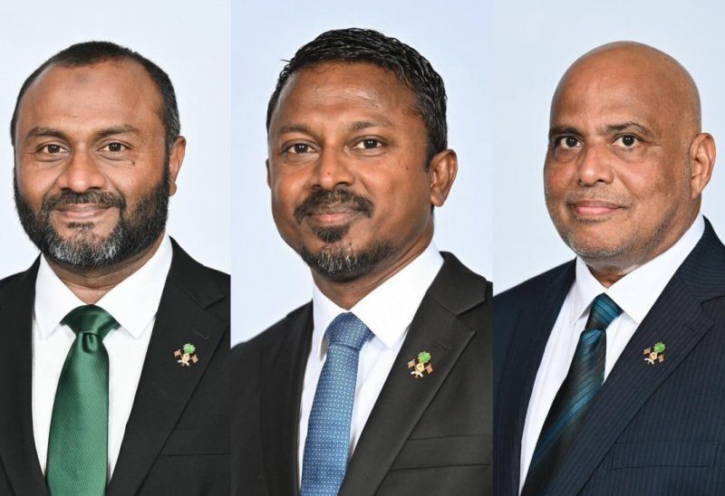 3 ވަޒީރަކަށް މިއަދުގެ ޖަލްސާގައި ރުހުންދެނީ