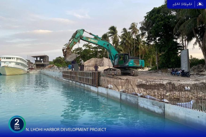 ޅޮހީ ބަނދަރުގެ 44 އިންސައްތަ މަސައްކަތް ނިމިއްޖެ