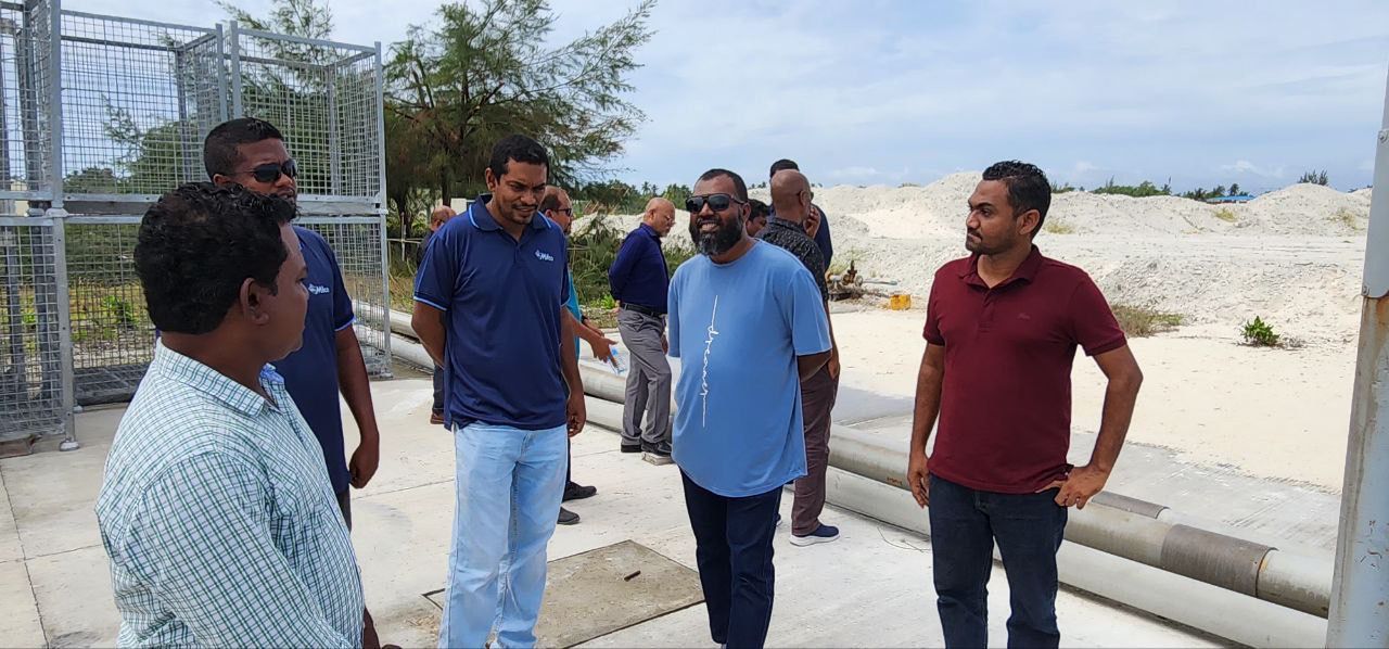 ހުޅުމީދޫ ގައި ހުންނަ މިފްކޯ ބަނދަރުގެ މަސައްކަތުގެ ބޮޑުބައި ނިމިއްޖެ