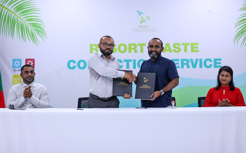 ވެމްކޯ އިން ރިސޯޓްތަކުން ކުނި ނެގުމުގެ ހިދުމަތް ފަށައިފި