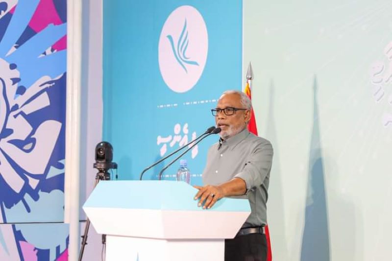 20 ވަނަ މަޖިލީހުގެ ރައީސަކަށް އަޅުގަނޑަށް އާދެވުނީ އިޙްލާސްތެރިކަމެއް ހުރީމަ: އަބްދުއްރަހީމް