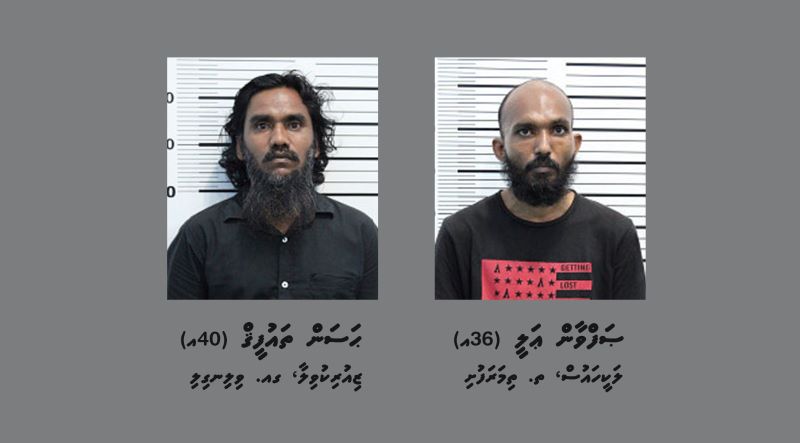 ރަސްފަންނު ގަހެއްގެ ދަށުގަ ބާއްވާފައޮތް ދަބަހެއް ނެގި ދެމީހަކު ހައްޔަރު ކޮށްފި