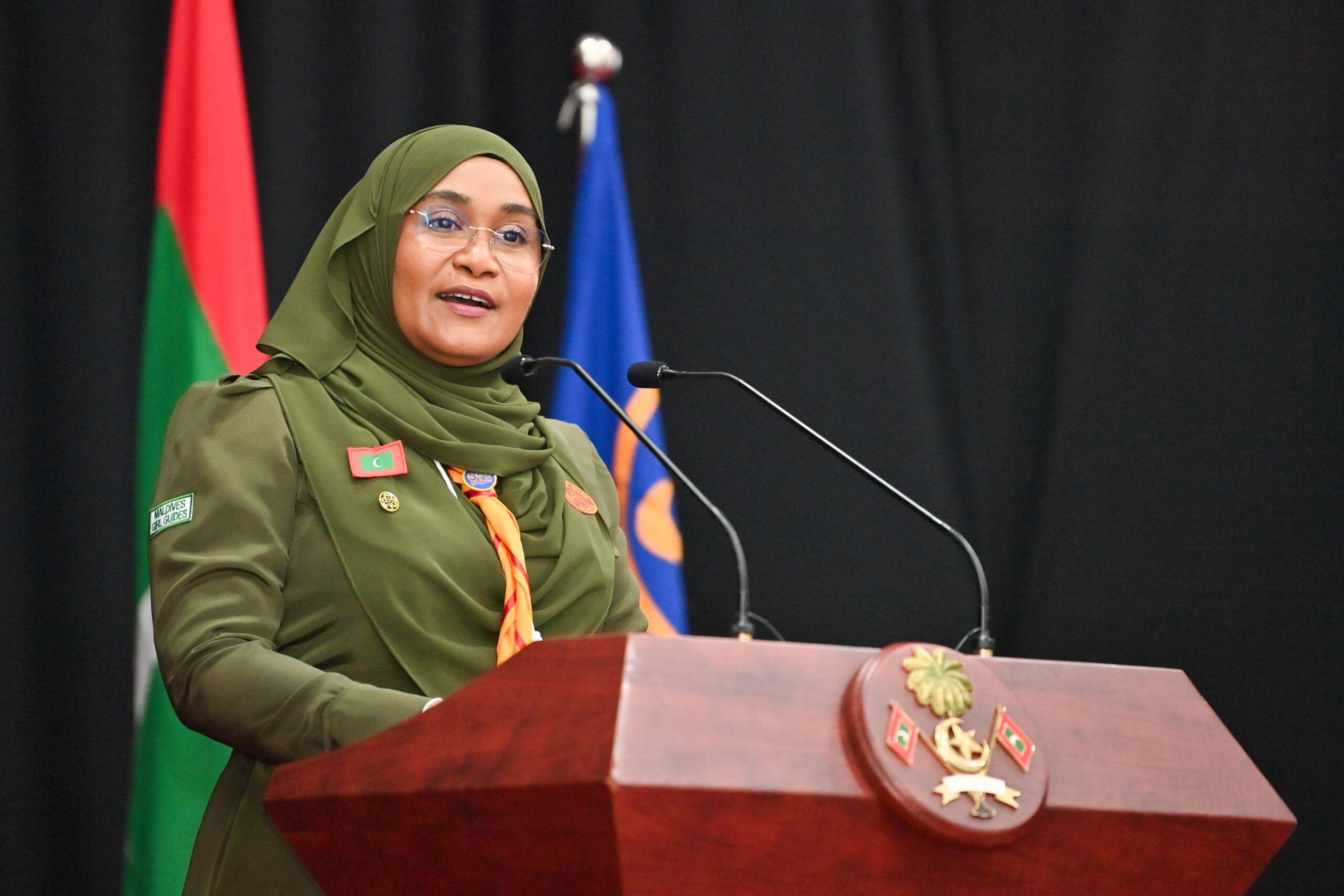 މުސްލިމެއްކަމާއި ދިވެއްސެއްކަން އަބަދުވެސް ހަނދާނުގައި ބެހެއްޓުމަށް މެޑަމް ސާޖިދާ ގާލްގައިޑުންނަށް ނަސޭހަތްތެރިވެވަޑައިގެންފި