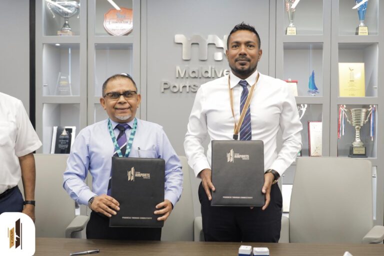 ޑޮމެސްޓިކް އެއާޕޯޓުތަކުގެ އެމަޖެންސީ ހާލަތްތަކުގައި އެހީތެރިކަން ފޯރުކޮށްދިނުމާ ގުޅޭ އެއްބަސްވުމެއްގައި ސޮއި ކޮށްފި