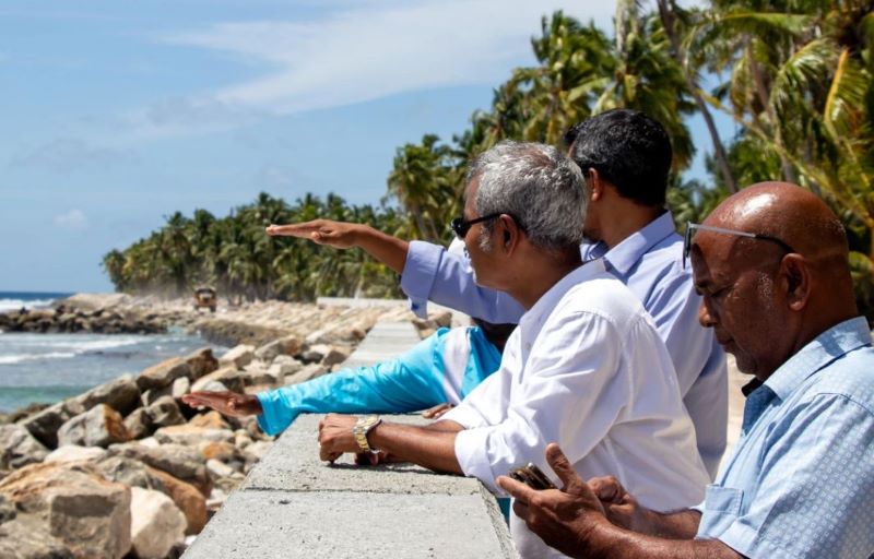 މިނިސްޓަރ ޠާރިޤު ފުވައްމުލަކު ސިޓީގެ ރަށް ގިރާ ސަރަހައްދު ބައްލަވއިފި