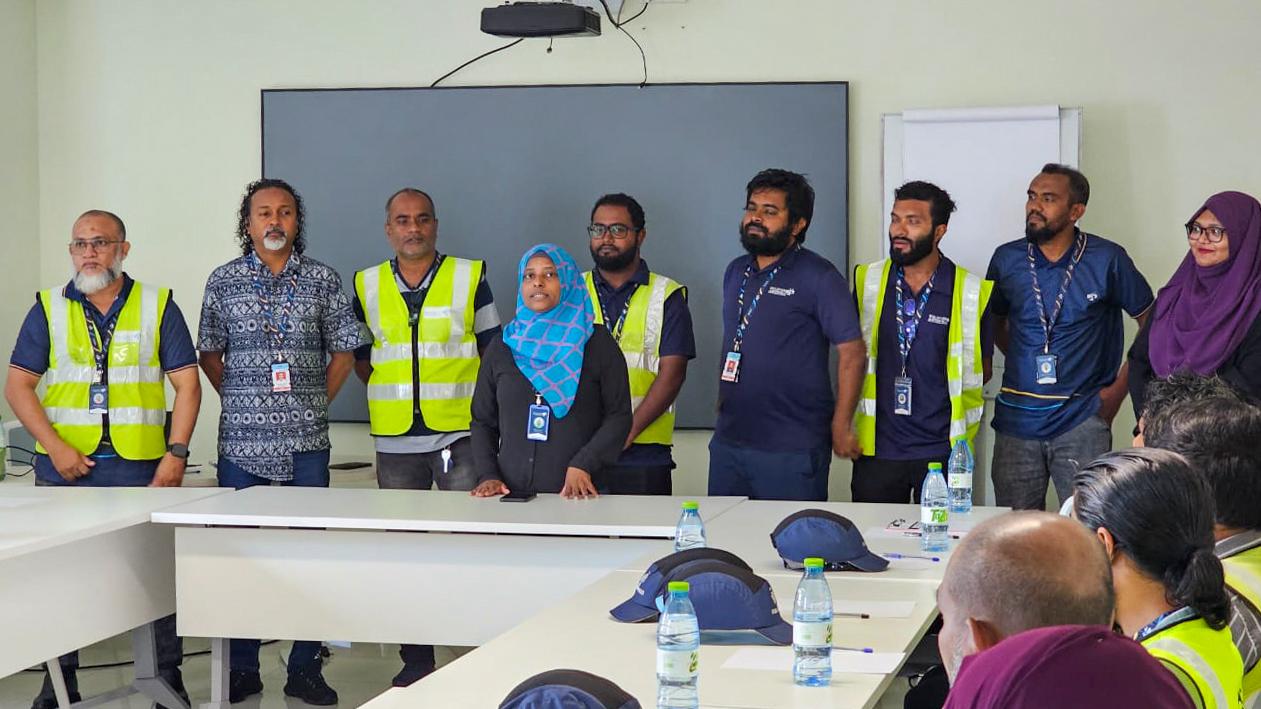 އެމްއޭސީއެލް އިން ވީއައިއޭގެ ފިއުލް ސަރވިސަސް މުވައްޒަފުންނަށް އިންހައުސް ތަމްރީނުތައް ފަށައިފި