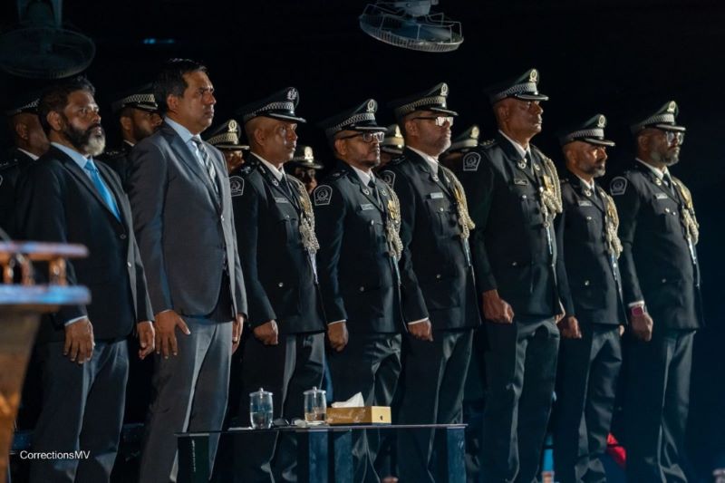 ޕްރިޒަން އޮފިސަރުންގެ އަސާސީ ތަމްރީން ޕްރޮގްރާމްގެ 29 ވަނަ ބެޗްގެ ދަސްވެނިވުމުގެ ރަސްމިއްޔާތު ބާއްވައިފި