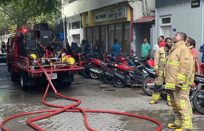 ޔޫރޯ ސްޓޯރު ގުދަނުގައި އަލިފާނުގެ ހާދިސާއެއް