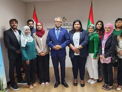 ވަޒީރު ތޯރިގު،ތައިލެންޑްގައި ހުންނަ ރާއްޖޭގެ އެމްބަސީއަށް ޒިޔާރަތް ކުރައްވައިފި