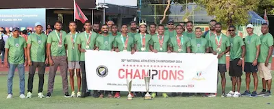 ނޭޝަނަލް އެތުލެޓިކްސް ޗެމްޕިއަންކަން، ދިވެހި ސިފައިންގެ ކުލަބުން ހޯދައިފި