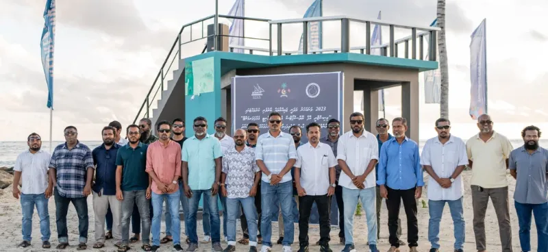 ސަރުކާރުގެ ޙަރަދުގައި ތިނަދޫގައި ހެދި ސާފިން ހަޓް ހުޅުވައިފި