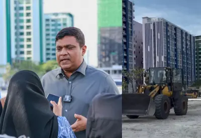 ހަތަރު ފުރޮޅުލީ އުޅަނދުފަހަރު ޕާކުކުރުމަށް ހުޅުމާލޭގެ ސަހަރާ ކުރިމަތީގައި އޮންނަ ބިން ހަމަޖައްސައިފި