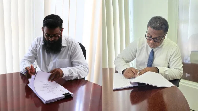 މޫސުމަށް އަންނަ ބަދަލުތައް ދެނެގަންނާނެ ގޮތް އިތުރުކުރުމަށް އެއްބަސްވުމެއްގާ ސޮއި ކޮށްފި