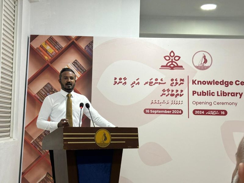 ދަތުރުވެރިންނަށާއި، އާންމުންނަށް ބޭނުންކުރެވޭނެހެން ޕަބްލިކް ލައިބްރެރީއެއް ކުޅުދުއްފުށި ސިޓީގައި ހުޅުވައިފި