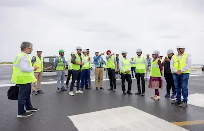 ހަނިމާދޫ އެއާޕޯޓް ތަރައްގީކުރުމުގެ މަޝްރޫއުގެ %69.2 މަސައްކަތް ނިންމާލައިފި