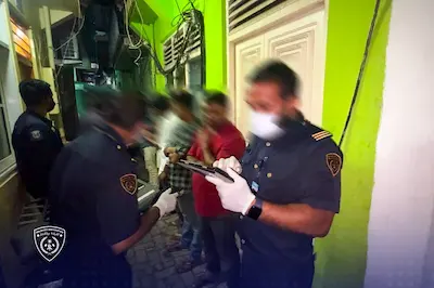 ފިލައިގެން އުޅޭ 6 ބިދޭސީއަކު ހިމެނޭހެން ޖުމްލަ 9 ބިދޭސީއަކު ހިފަހައްޓައިފި