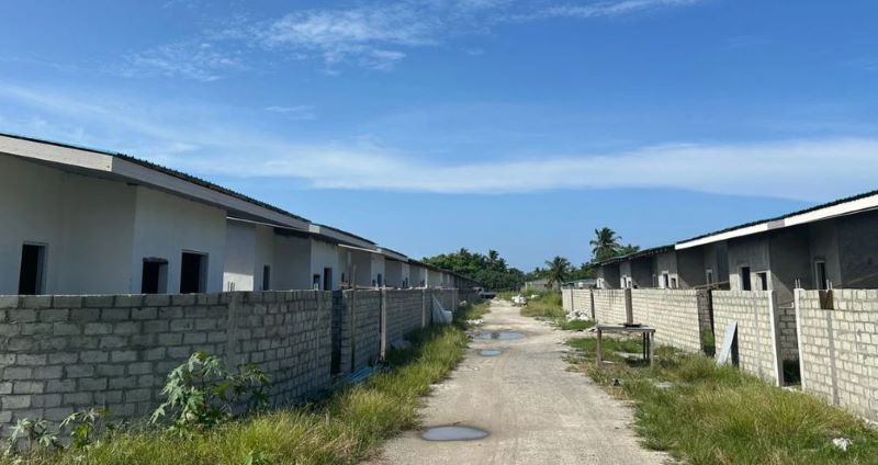 ގަމު އިމާރާތްކުރަމުންދާ 100 ހައުސިންގ ޔުނިޓް މަޝްރޫއުގެ 63 އިންސައްތަ މަސައްކަތް ނިމިއްޖެ