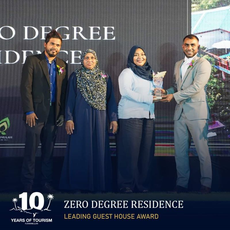 ‘ފުވައްމުލަކު ‘ޓޫރިޒަމް އެވޯޑް’ ލޯކަލް ޓޫރިޒަމް އާއިލާއަށް ލިބުނު ގަދަ ހިތްވަރެއް