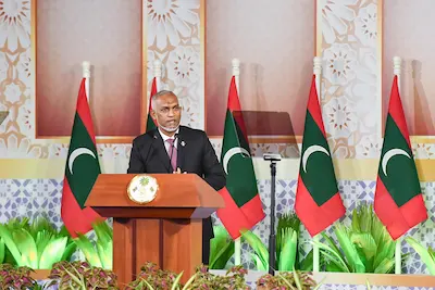 ދޮގު ޚަބަރުތަކުގެ ސަބަބުން، މުޅި ދިވެހި ދައުލަތަށް އިންތިހާ ގެއްލުން ފޯރާފައި އެބަހުރި: ރައީސް