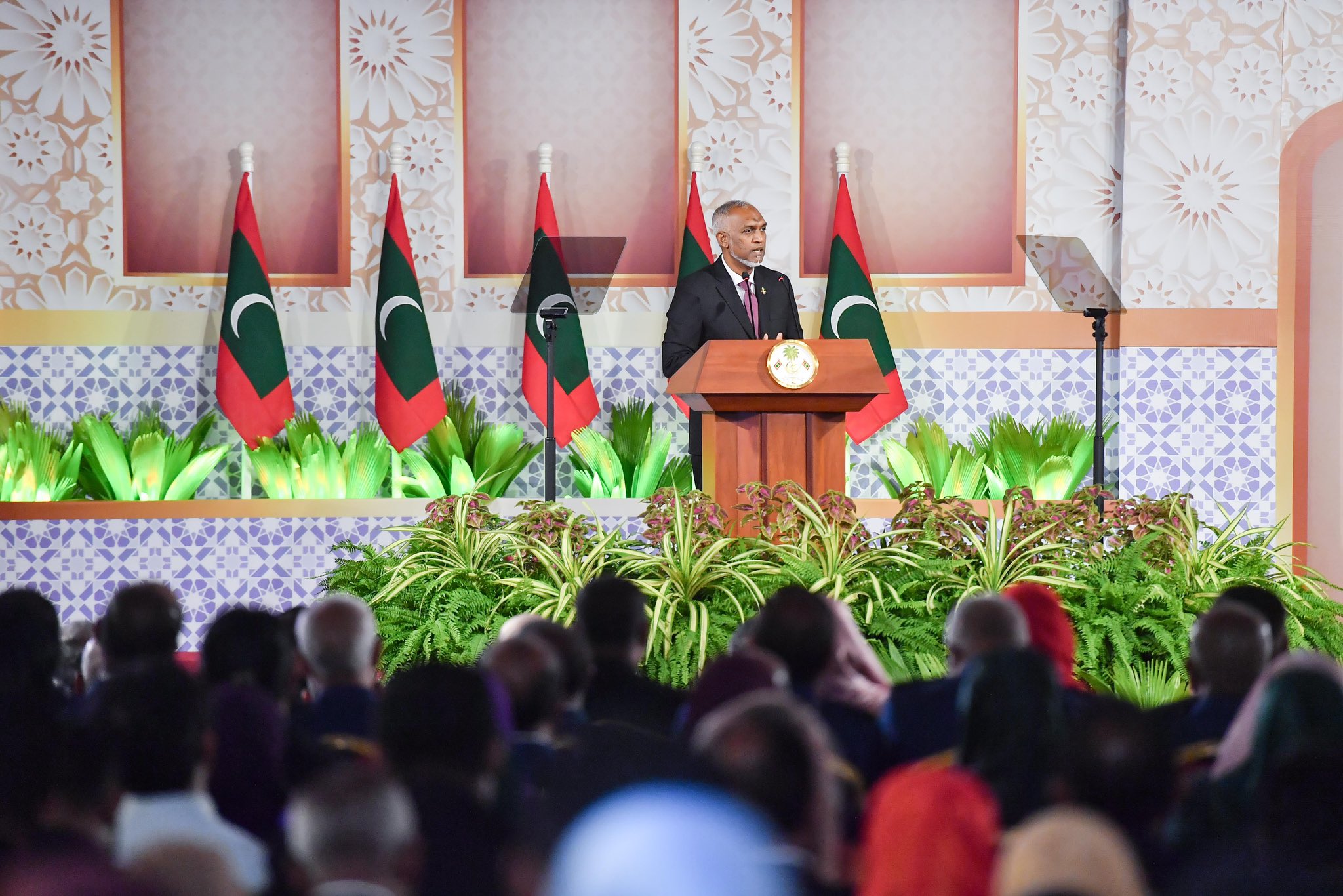 ދީނަށް އުޅުމުގައި ދުލުން ވާ އިގުރާރާ އެއް ގޮތަށް، ހިތުގެ ނިޔަތާއި އަމަލުތައް ބައްޓަންކުރަންޖެހޭ: ރައީސް