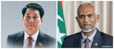 ރައީސް ޑރ މުއިއްޒު،  ވިއެޓްނާމްގެ އައު ރައީސަށް ތަހުނިޔާ ވިދާޅުވެއްޖެ