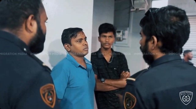 މާލޭގެ 3 ކެފޭއަކުން، ގަވާއިދާ ހިލާފަށް އުޅެމުންދިޔަ ބިދޭސީ އަންހެނަކާއި 4 ފިރިހެނުން އިމިގްރޭޝަނުގެ ބެލުމުގެ ދަށަށް