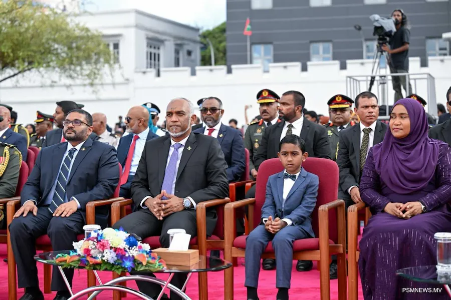 ރައީސުލްޖުމްހޫރިއްޔާގެ ދެކަނބަލުން، ގައުމީ ދިފާއީ ބާރުން އިންތިޒާމުކުރި އަސްކަރީ ހުށަހެޅުމުގެ ހަރަކާތް ބައްލަވާލައްވައިފި