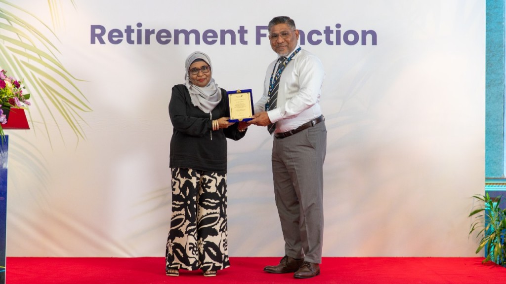 އެމްއޭސީއެލްއަށް އެންމެ ގިނަ ދުވަހު ހިދުމަތް ކުރެއްވި ޝަހީމާ ރިޓަޔާ ކޮށްފި