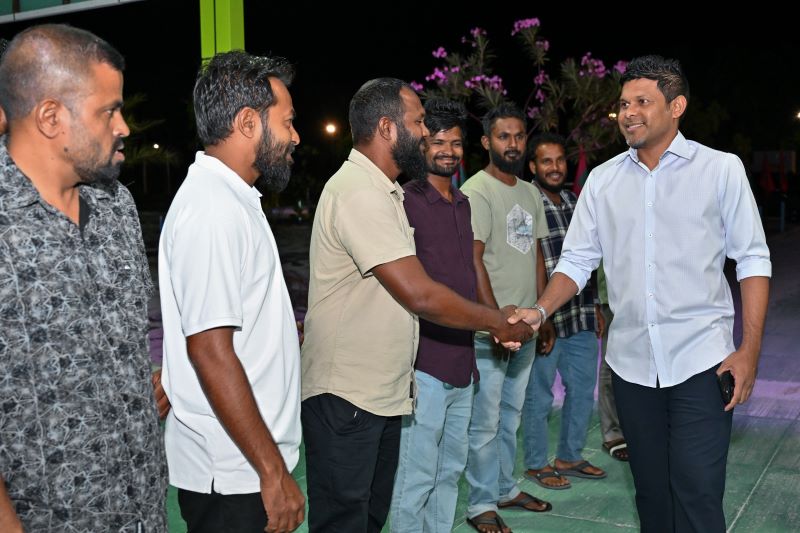 ކުޅުދުއްފުށި ސިޓީއަށް ކުރެއްވި ދަތުރުފުޅު ނިންމަވާލެއްވުމަށްފަހު ނައިބު ރައީސް މާލެ ވަޑައިގަންނަވައިފި
