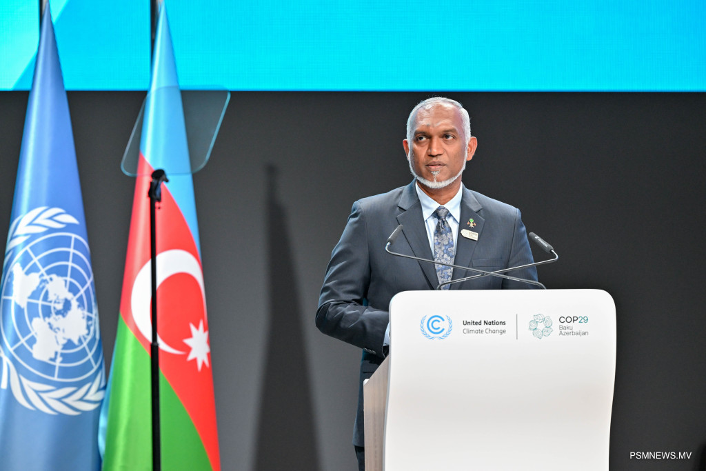 މޫސުމީ ބަދަލުތަކާގުޅޭ ލަނޑުދަނޑިތައް ހާސިލުކުރާ މިންވަރަކުން ދަރަނި މައާފުކޮށްދިނުން މުހިންމު: ރައީސް