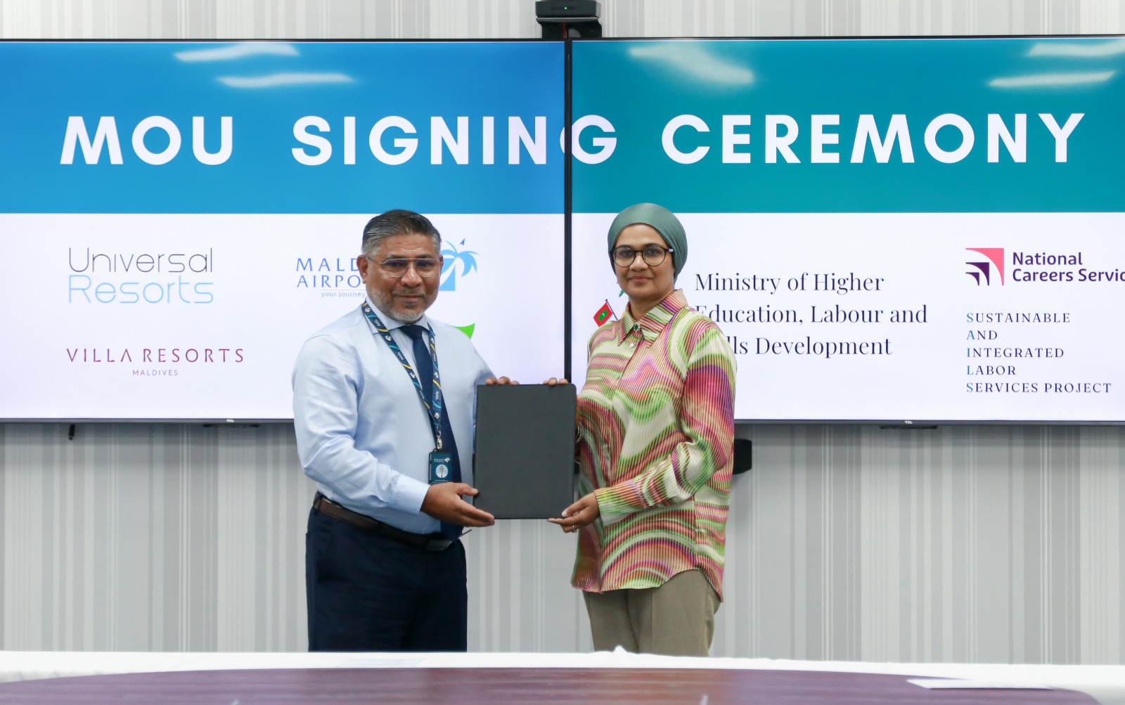 އެމްއޭސީއެލްއާއި، މަތީ ތައުލީމާބެހޭ ވުޒާރާއާ ދެމެދު ފަހުމުނާމާއެއްގައި ސޮއިކޮށްފި