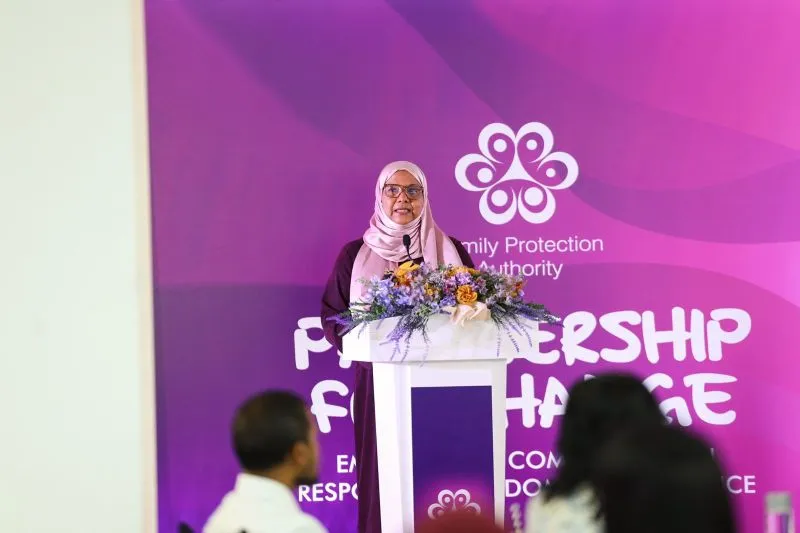 މުޖުތަމައުގެ ހުރިހާ ރައްޔިތުންނަށް ބޭނުންވާ ރައްކާތެރިކަމާއި ހިމާޔަތް ލިބިދެވޭނެ: މިނިސްޓަރު އައިޝަތު ޝިހާމް