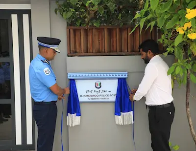 ބ. ކަމަދޫ ޕޮލިސް ޕޯސްޓު ހުޅުވައި ފުލުހުން ހިދުމަތް ދޭން ފަށައިފި