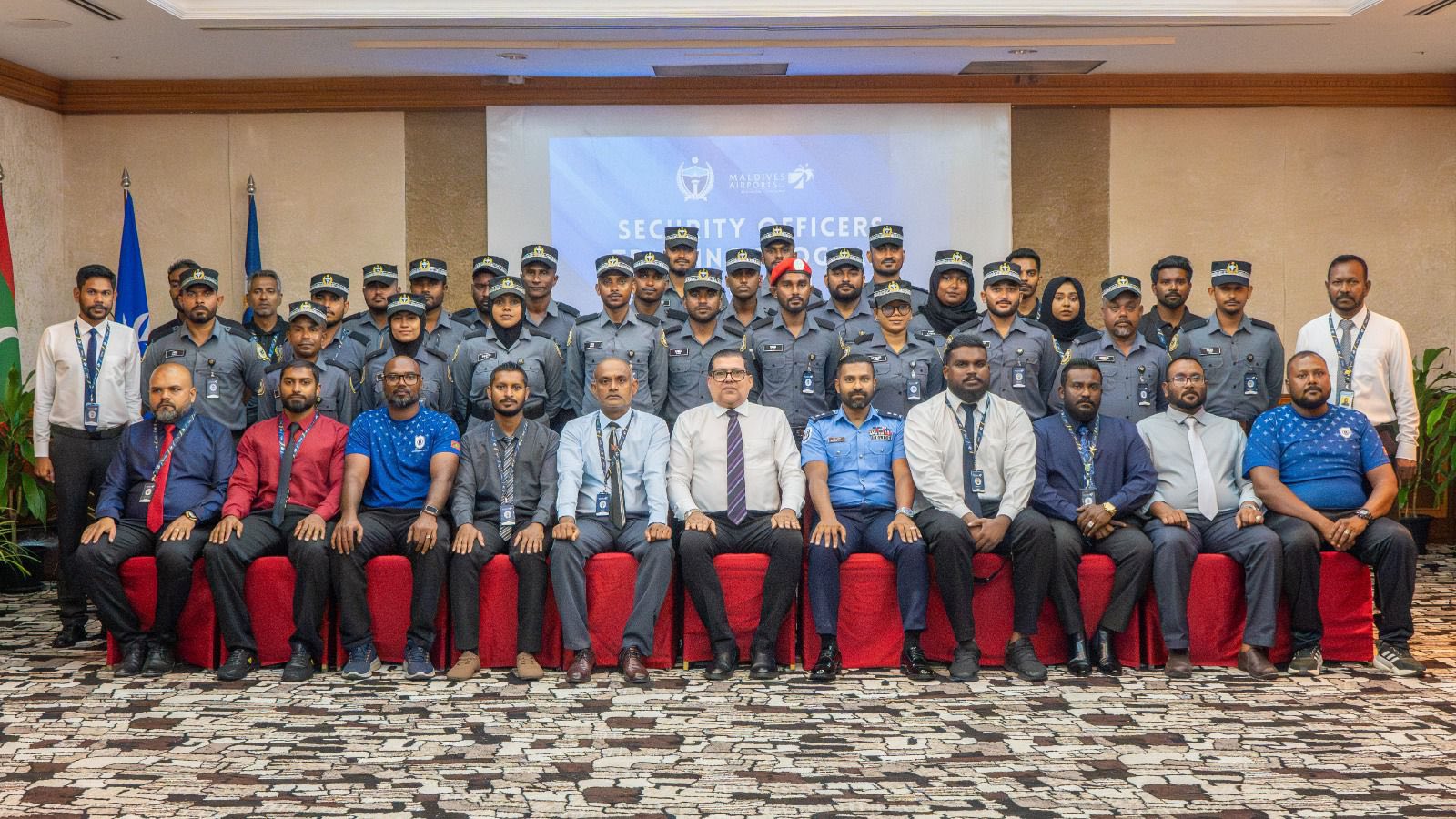 އެމްއޭސީއެލްގެ ސެކިއުރިޓީ އޮފިސަރުން ތަމްރީނު ކުރުމުގެ ޕްރޮގްރާމްގެ ފުރަތަމަ ބެޗް ފަށައިފި