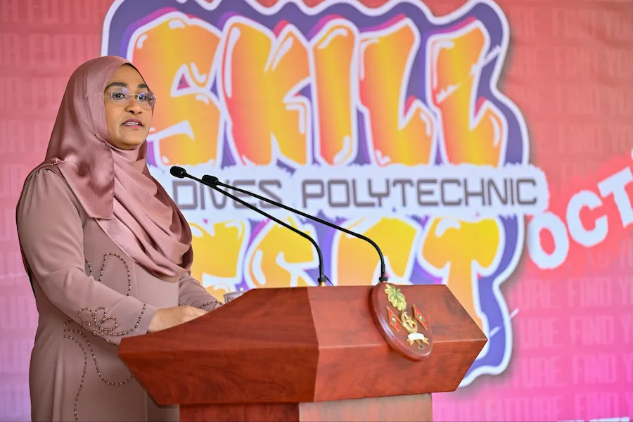 ސްކިލް ފެސްޓަކީ މަސައްކަތްތެރިކަމުގެ ހުނަރުތައް ދަސްކުރުމަށް ހުޅުވިފައިވާ ދޮރެށް: މެޑަމް ސާޖިދާ