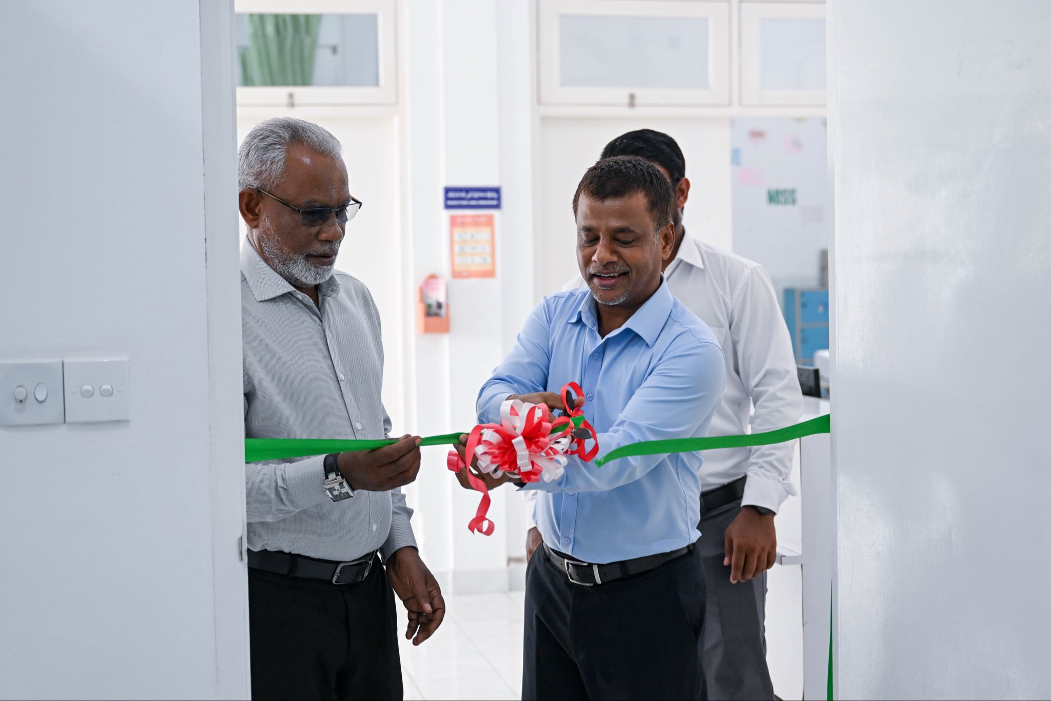 ލ. މާމެންދޫ ސިއްހީ މަރުކަޒުގައި ގާއިމްކުރި ލެބޯޓްރީ ހުޅުވައިފި